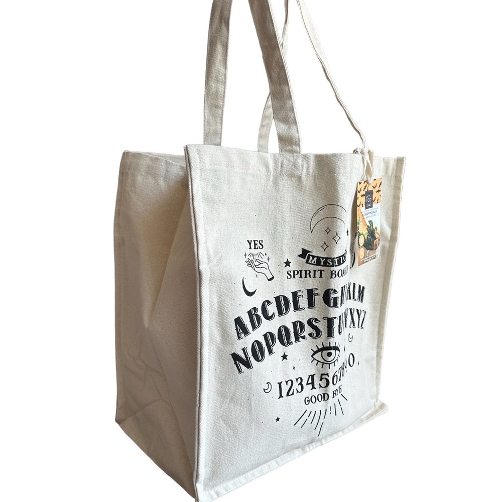 Halloween Heavy Duty XL Canvas Shopping Tote Bag - Picture 2 of 7